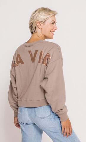 Zhrill Sweatshirt in Yellow