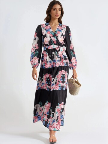 MSN Collection - Vestido em mistura de cores