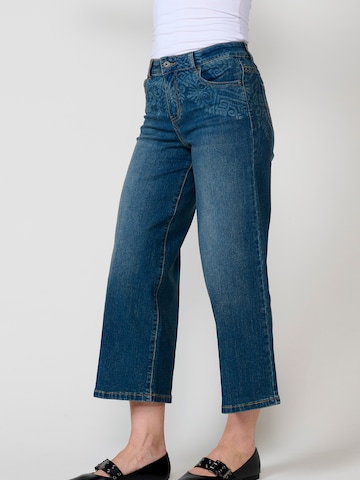 KOROSHI Bootcut Jeans in Blauw