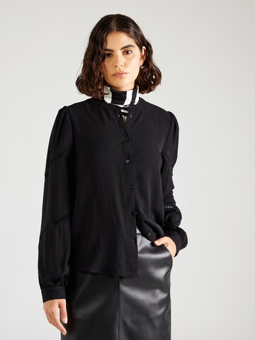 VILA Bluse 'VIJackie' i sort: forside
