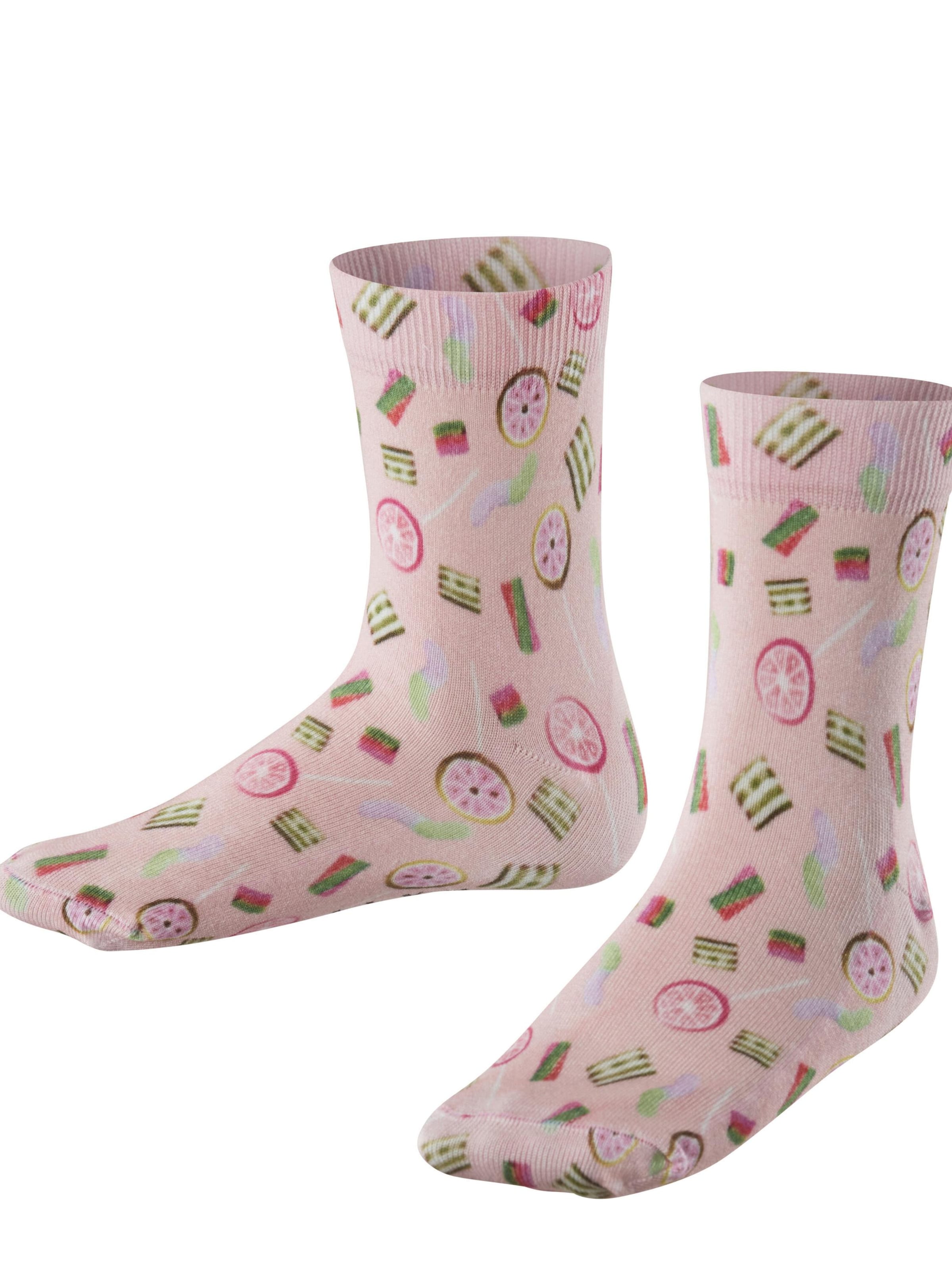 FALKE Socken 'Colouful Sweets Print' in Pink: Vorderseite