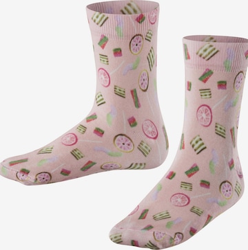 FALKE Socken 'Colouful Sweets Print' in Pink: Vorderseite