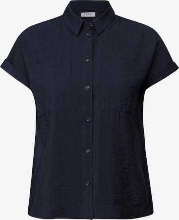CECIL Bluse in Blau: Vorderseite