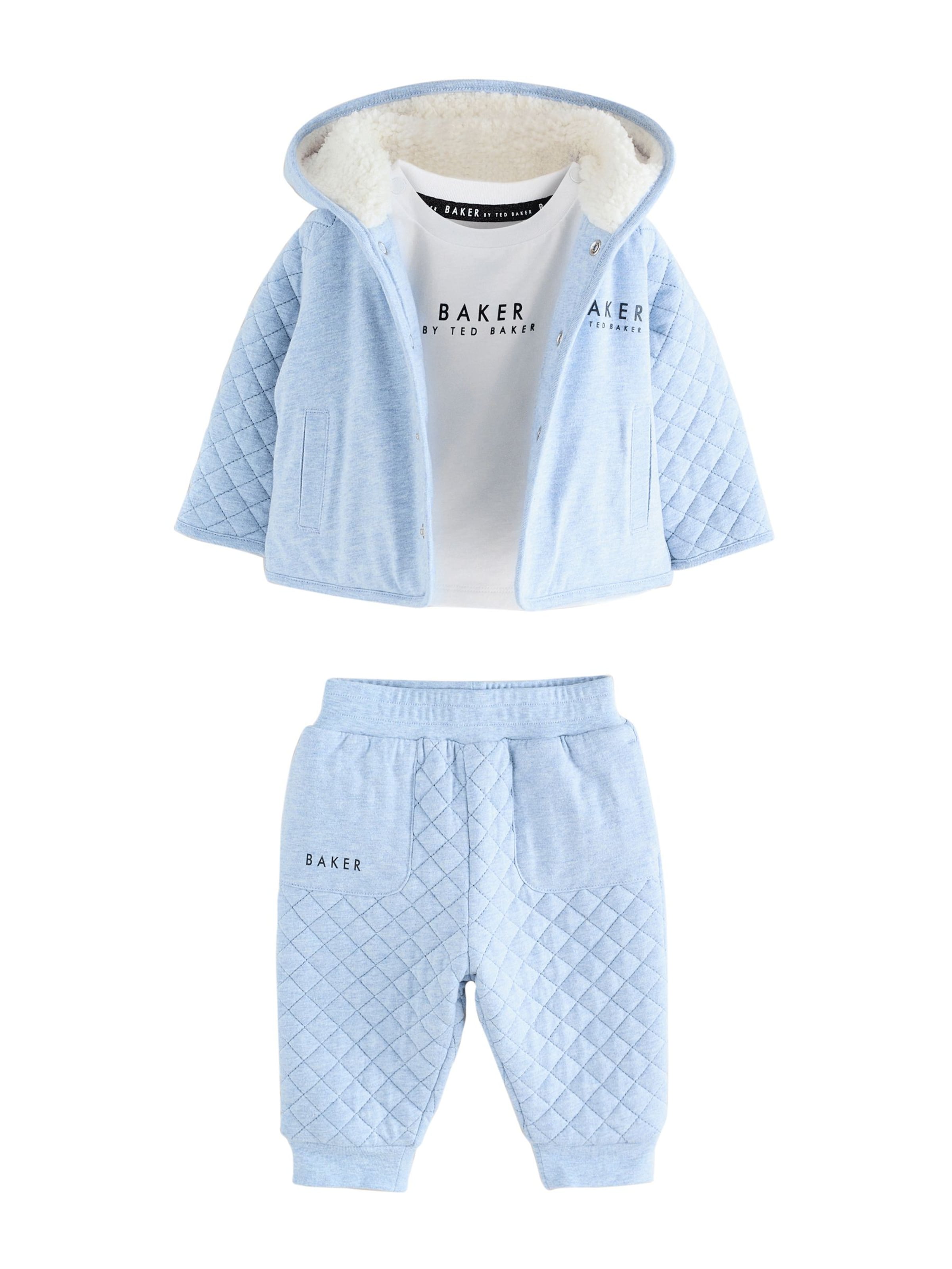 Baker by Ted Baker Set in Blau: Vorderseite