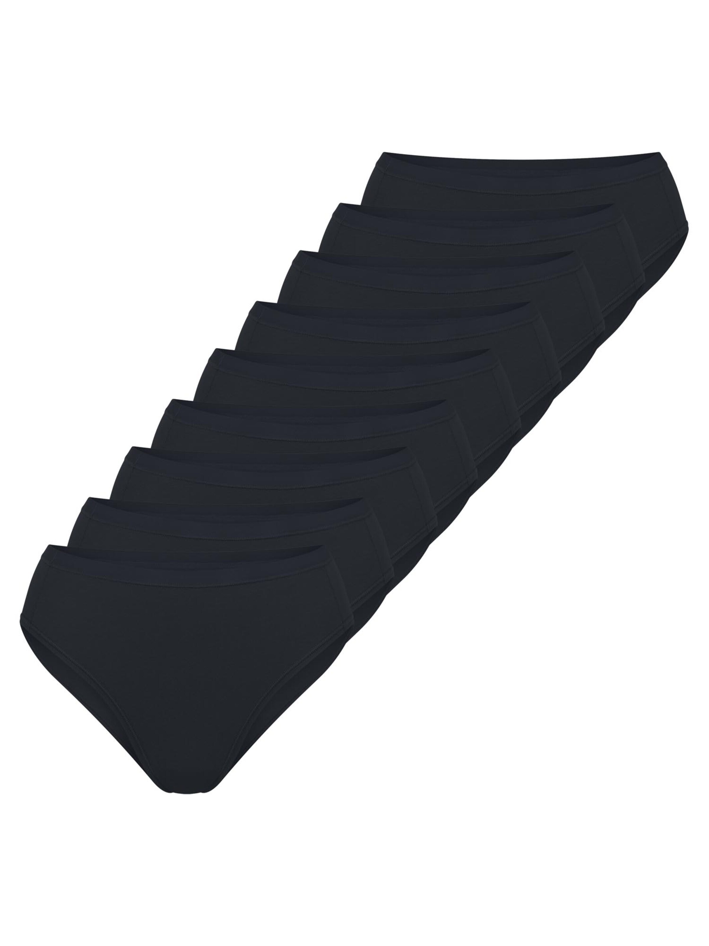 SLOGGI Panty 'GO Daily Cotton' in Black: front