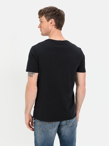 CAMEL ACTIVE T-shirt i svart