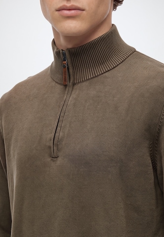 Pull-over 'Arkmill' INDICODE JEANS en marron