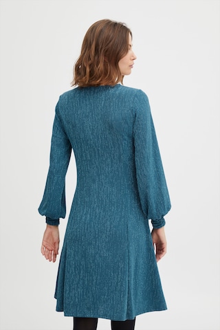 Fransa A-Linien-Kleid in Blau
