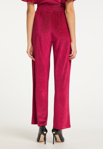 Wide leg Pantaloni de la myMo at night pe roz