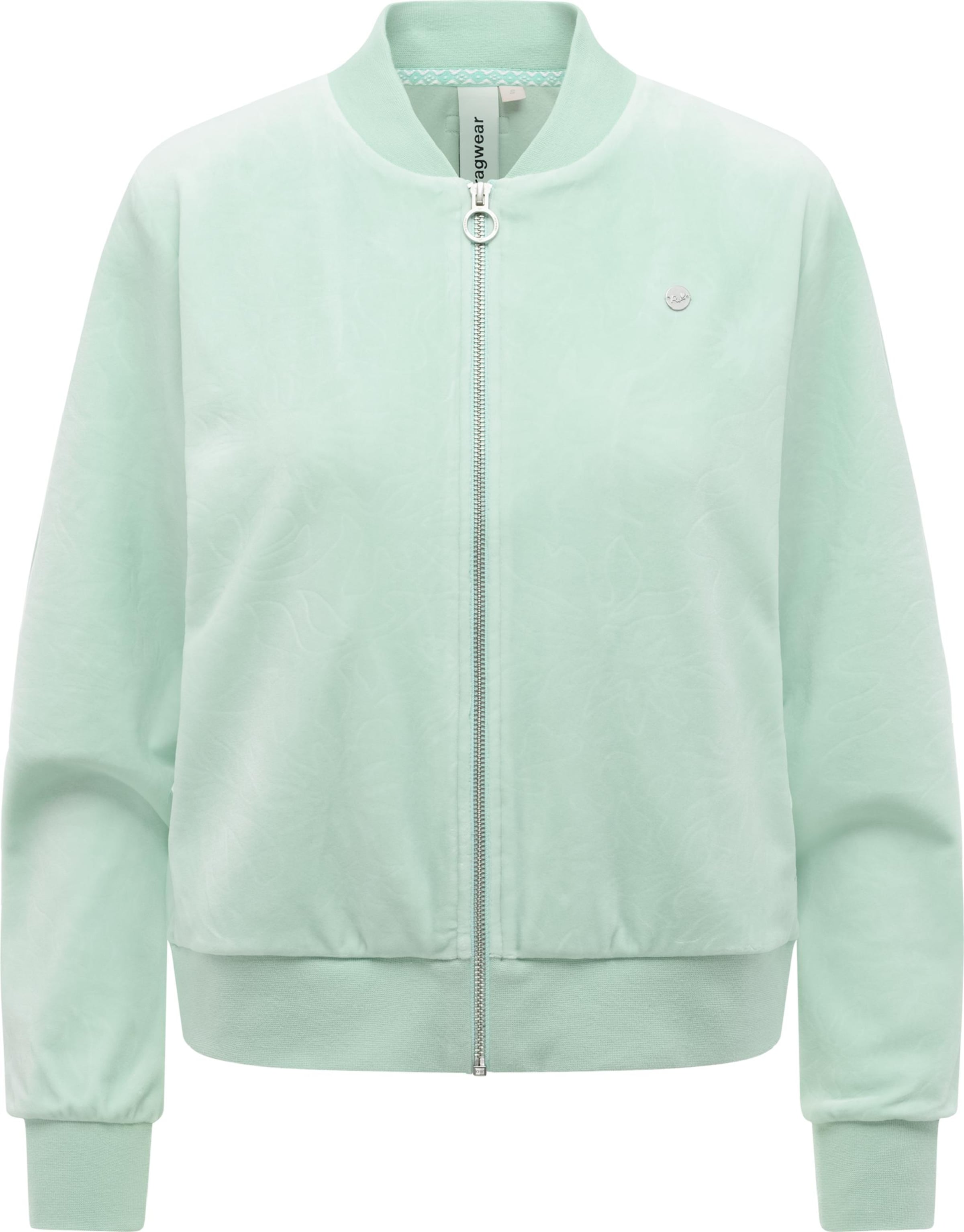 Giacca di felpa 'Doron Embossed' di Ragwear in verde: frontale