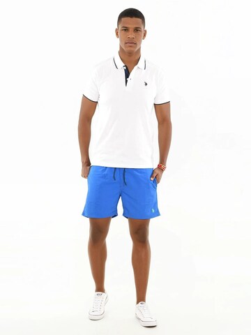 U.S. POLO ASSN. Badeshorts in Blau