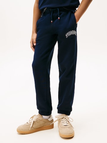 TOMMY HILFIGER Regular Trousers in Blue: front