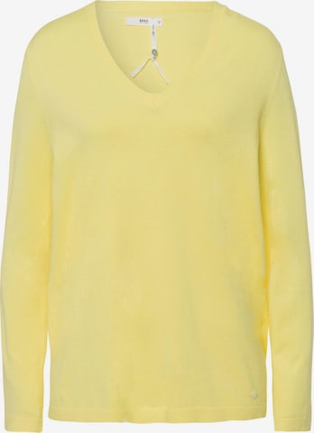 BRAX Sweater 'Lana' in Yellow: front