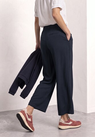 STREET ONE Wide Leg Hose 'Emee' in Blau