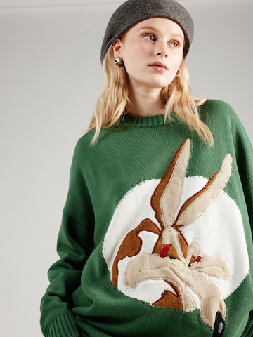 MAX&Co. Sweater 'CARA' in Green