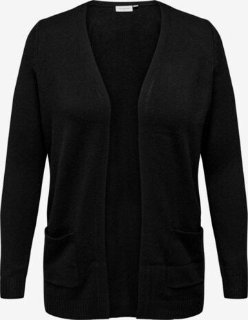 ONLY Carmakoma Knit Cardigan 'Esly' in Black: front