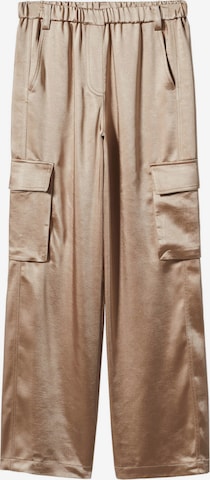 MANGO Regular Hose 'Tokio' in Beige: predná strana