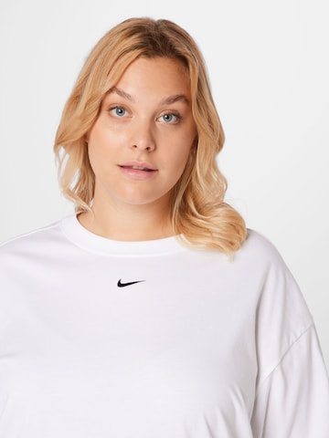 Nike Sportswear Funkcionalna majica | bela barva