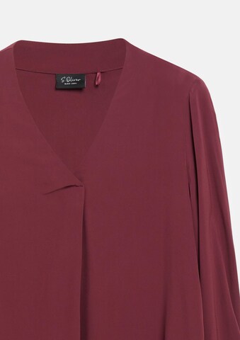 s.Oliver Blouse in Rood: voorkant