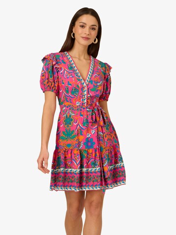 Adrianna Papell Sommerkleid in Pink: Vorderseite