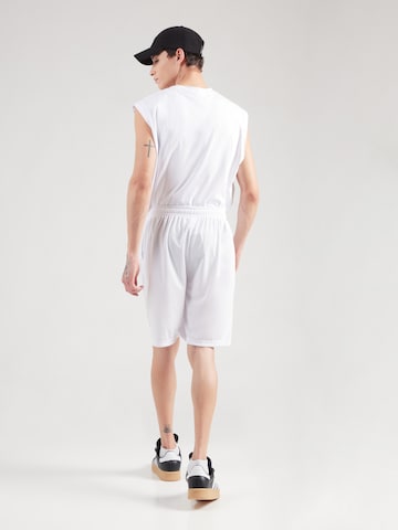 Karl Kani - Loosefit Pantalón en blanco