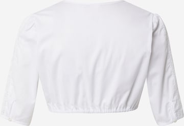 Blouse folklorique 'Witta' SPIETH & WENSKY en blanc