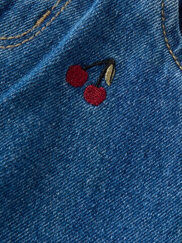 NAME IT Wide Leg Jeans i blå
