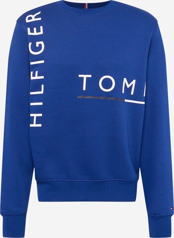 TOMMY HILFIGER Tréning póló - kék: elől