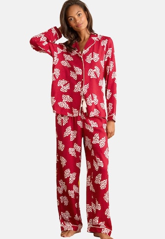 love & roses Пижама в Красный: спереди