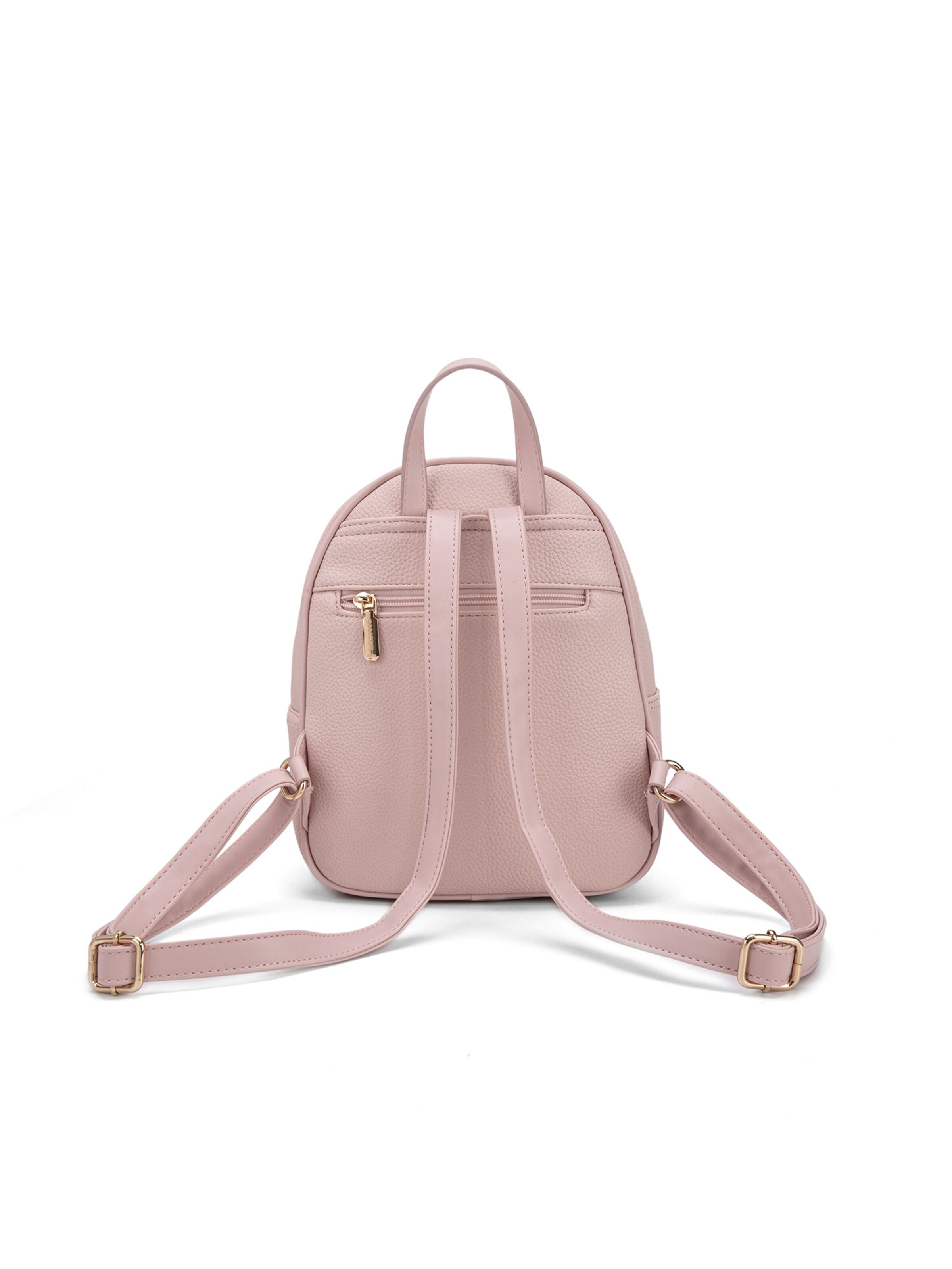 Zaino 'Zaino Donna Vegan Leather con Zip e Tasche Organizzate - Diana & Co' di Diana&Co. in rosa