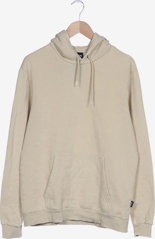 Only & Sons Sweatshirt & Zip-Up Hoodie in M in Beige: front