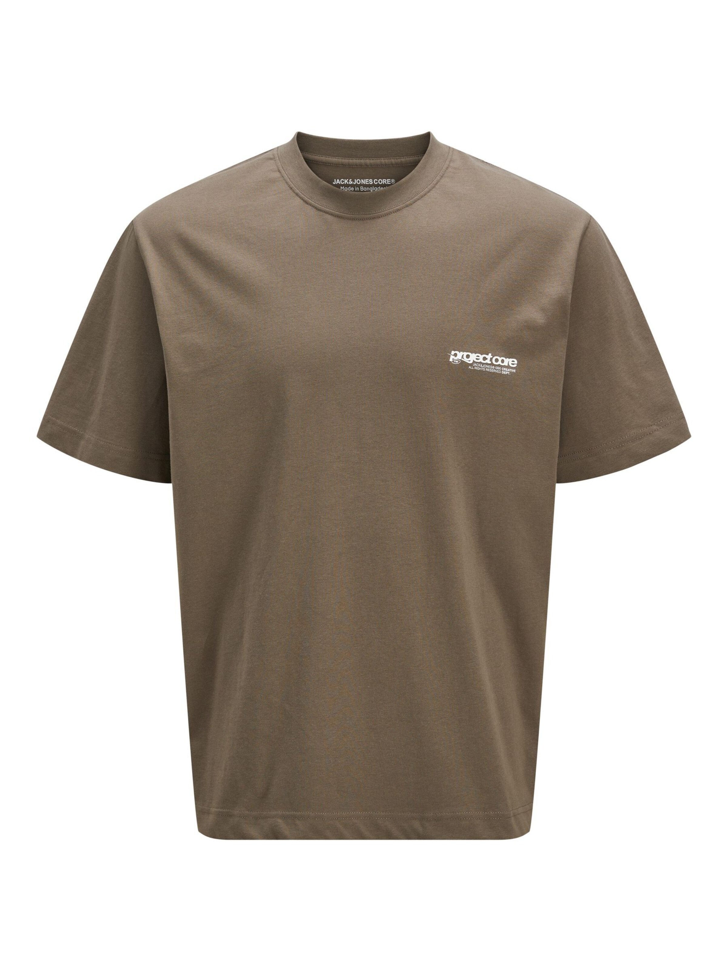 JACK & JONES Shirt in Brown: front
