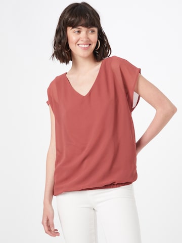 Camicia da donna 'Rose' di ABOUT YOU in rosso: frontale