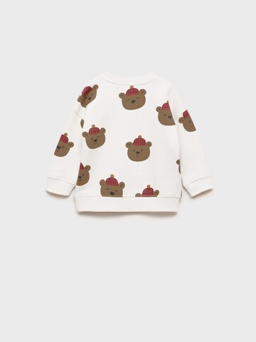 MANGO KIDS Sweatshirt 'YOGUI' in Weiß