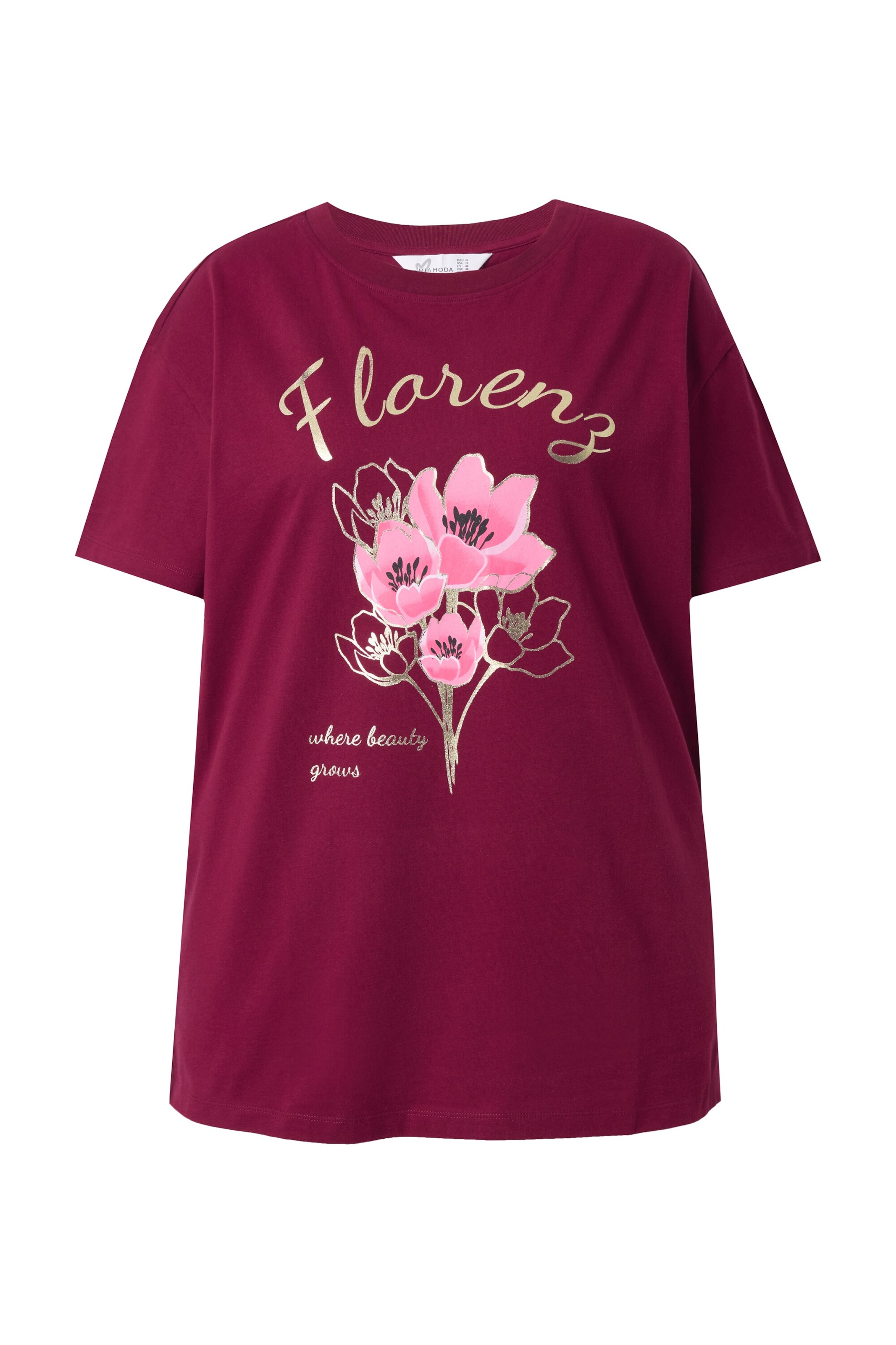 MIAMODA Shirt in Red: front