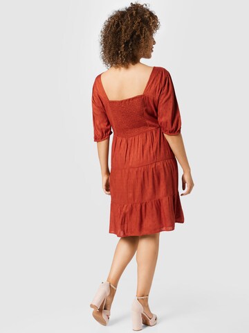 Robe 'Sina' ABOUT YOU Curvy en marron