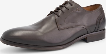 DenBroeck Lace-Up Shoes 'Edgar St.' in Brown: front