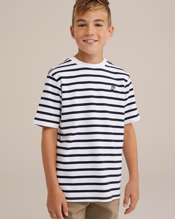 T-Shirt WE Fashion en blanc