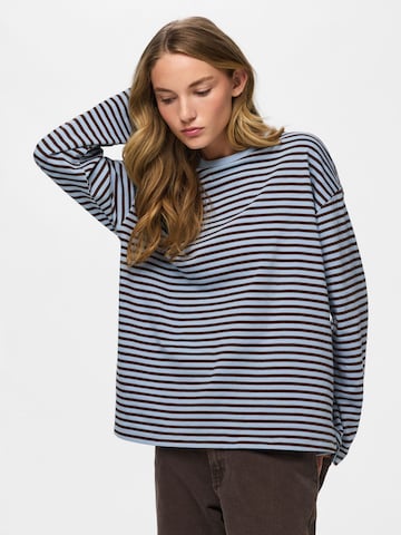 T-shirt 'PCSadie' PIECES en bleu