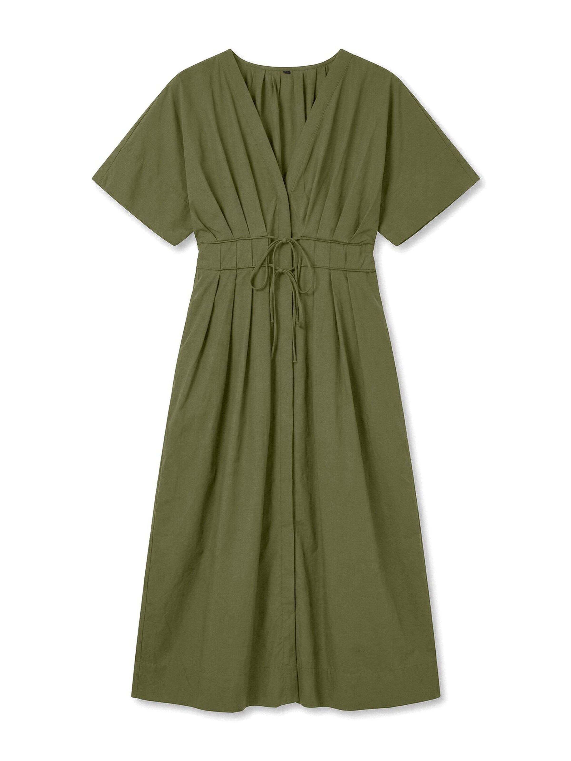 Robe 'VMEstrid' VERO MODA en vert : devant