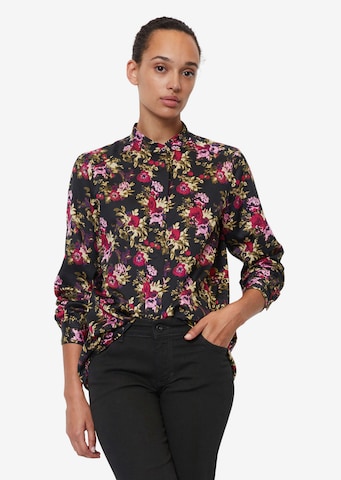 Marc O'Polo Bluse i sort: forside