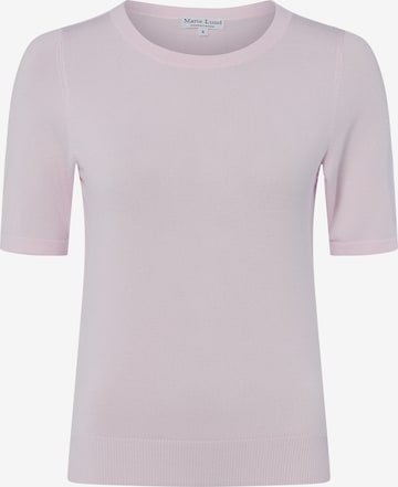 T-shirt Marie Lund en rose : devant