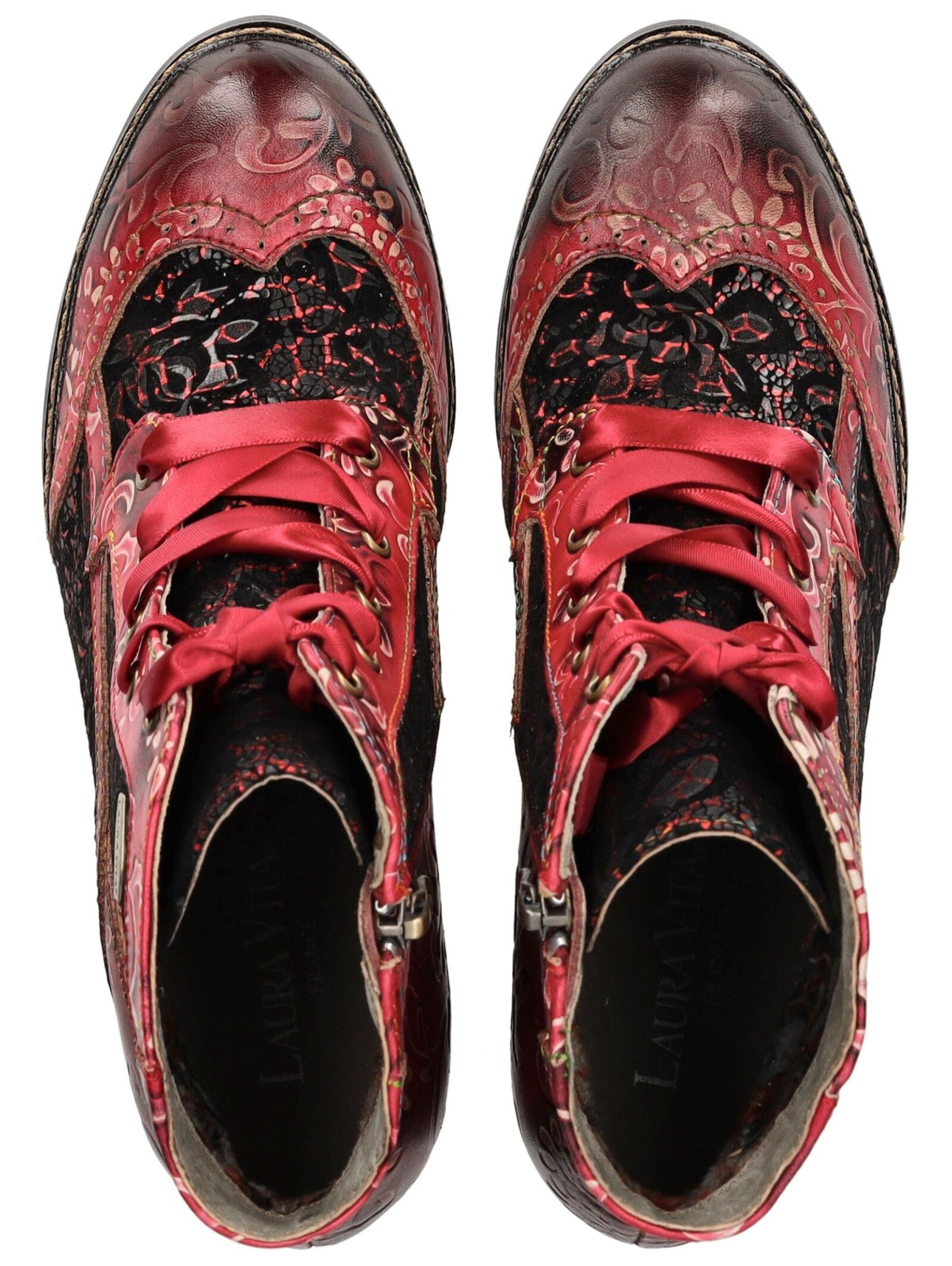 Laura Vita Schnürstiefelette in Pink