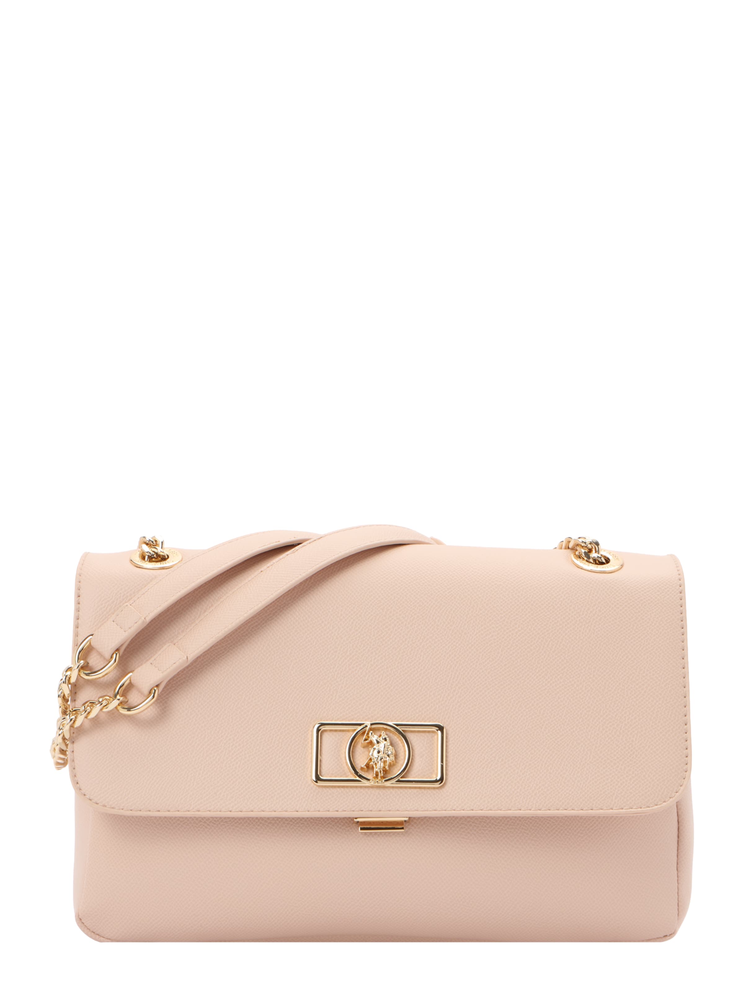 U.S. POLO ASSN. Чанта с презрамки в розово: отпред