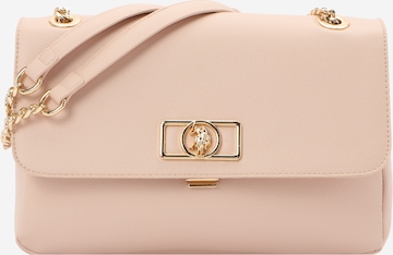 rožinė U.S. POLO ASSN. Rankinė su ilgu dirželiu: priekis