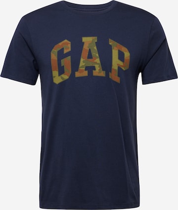 GAP Shirt in Blauw: voorkant