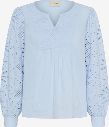 Cream Bluse 'Diana' in Blau: Vorderseite