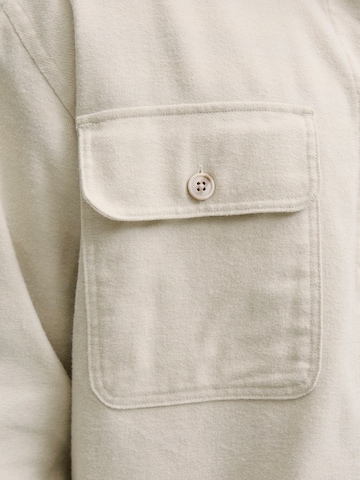 Fit confort Chemise 'JJECHARGE' JACK & JONES en beige