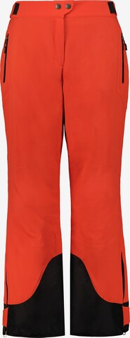 Pantalon de sport Ulla Popken en orange : devant