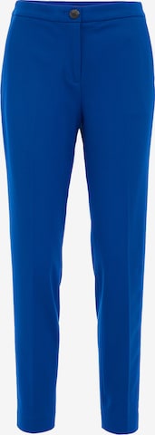 WE Fashion Ráncos nadrág - kék: elől